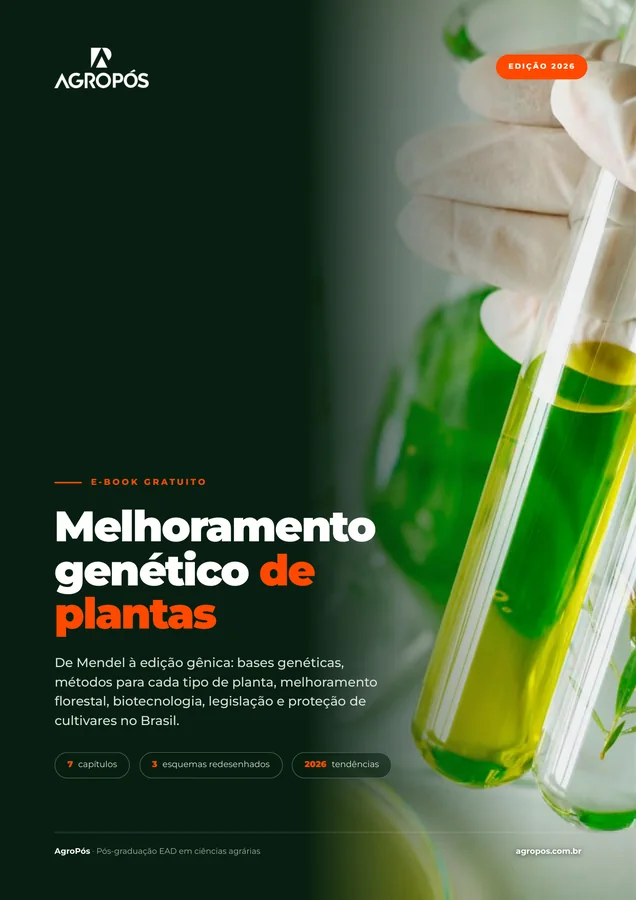 Capa do e-book Melhoramento genético de plantas