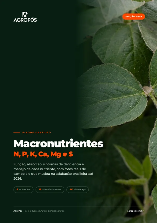 Capa do e-book Nutrição mineral de plantas: macronutrientes