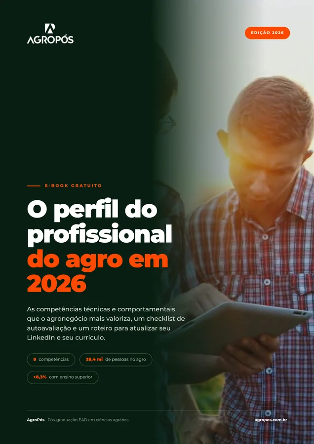 Capa do e-book O perfil do profissional do agro em 2026